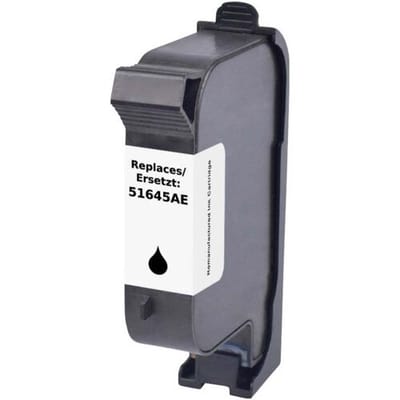 Renkforce Inktcartridge vervangt HP 45, 51645AE Compatibel Zwart RF-I-HP45BK RF-6922906