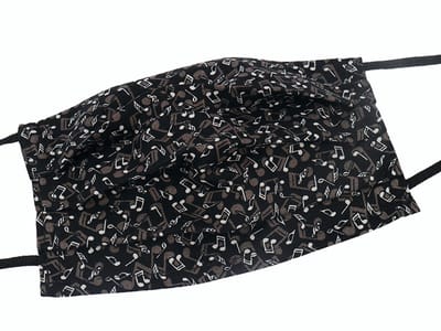 Face Covering Music Design 37 (Cotton) 18,5*9,5 cm