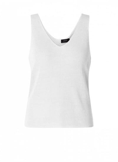 YEST CURVE Wenke Tops - White/Silver - maat 4(54/56)