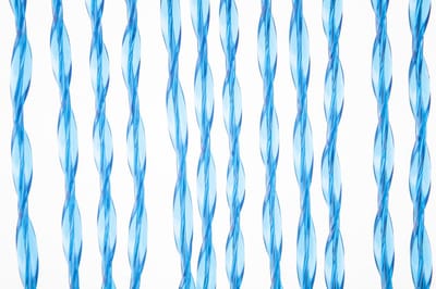 2LIF Paris Blauw Vliegengordijn deur - 93 x 210 cm