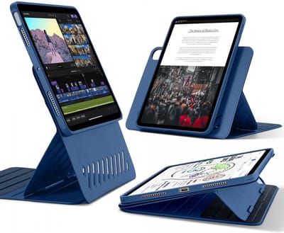 ESR Shift - Hoes Geschikt voor de Apple iPad Air 11 (2024/2025) / Air 10.9 (2022/2020) - Book Case - Magnetisch - Sleep/Wake Functie - Blauw