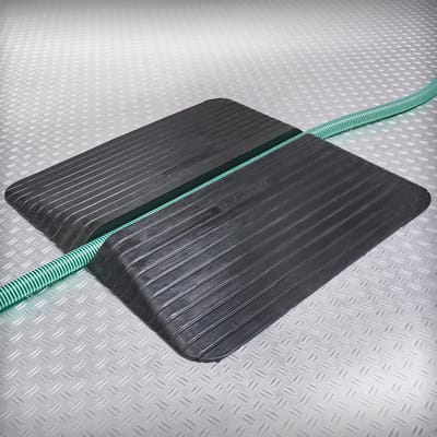 Datona® Rubberen drempelhulp 90 mm hoog 2 stuks