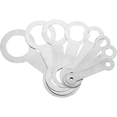 Saxofoon klankgat pad nivelleringsgereedschap blaasinstrument onderhoud vervanging accessoire 1 zilver