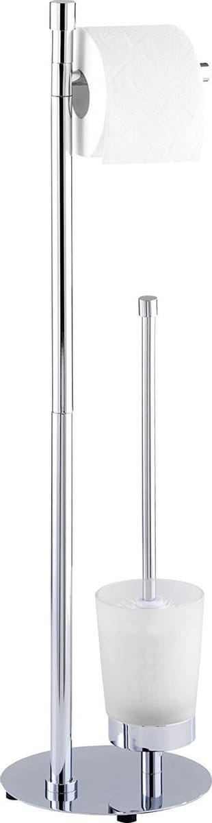 Wenko Toiletrolhouder Roma 19,5 X 75 Cm Staal Chroom 2-delig