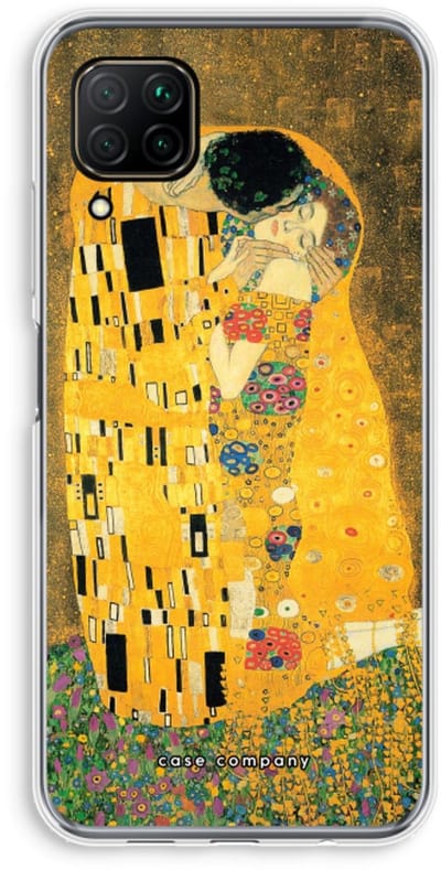 Case Company® - Hoesje geschikt voor Huawei P40 Lite hoesje - Der Kuss - Soft Cover Telefoonhoesje - Bescherming aan alle Kanten en Schermrand
