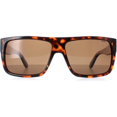 INVU Rechthoek Heren Demi Tortoise Bruin Gepolariseerd B2130