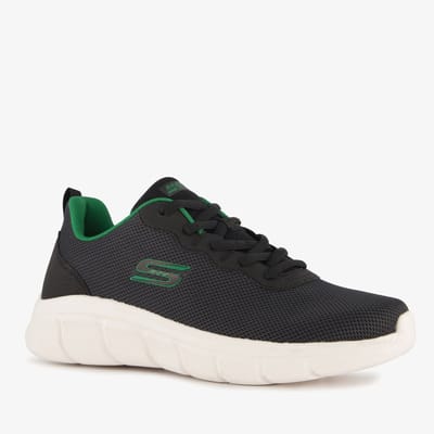 Skechers Bobs B Flex Icy Edge heren sneakers zwart