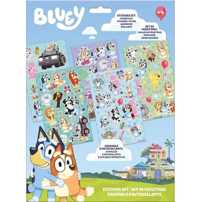 Stickers Kids Licensing Bluey