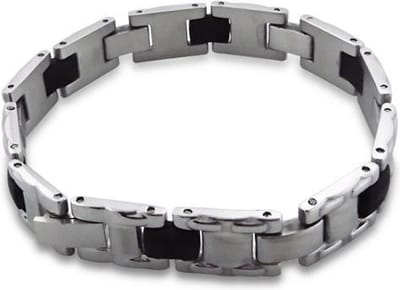 Montebello Armband Celebes - 316L Staal - Rubber - 10mm - 20cm