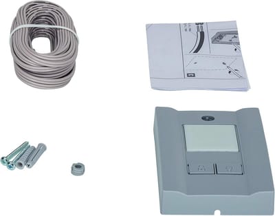Interne drukknop voor garagedeur en poortmotor