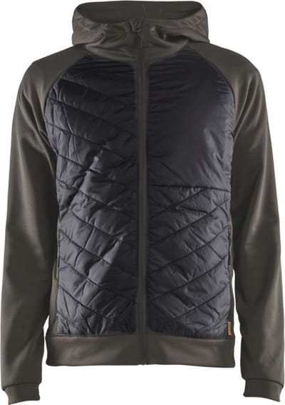 Blaklader Hybride sweater 3463-2526 - Groen/Zwart - 4XL