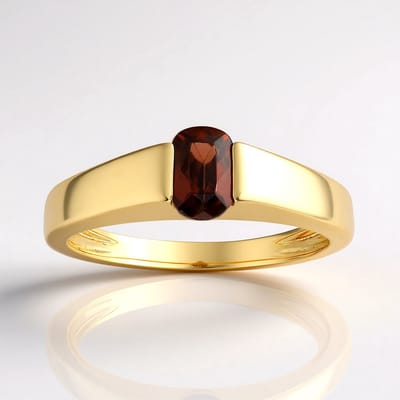 Cavill - Zilveren ring 925 Sterling - 18K Goud Verguld - Roze Zirkoon 0,759 ct Cambodja - Elegante damesring maat 16-20