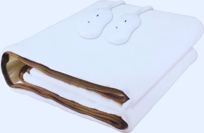 Comfortabele Dubbele Beddenwarmer 160x140 cm – Zacht - Wasbaar - 120W Met Instelbare Temperatuur En Oververhittingsbeveiliging