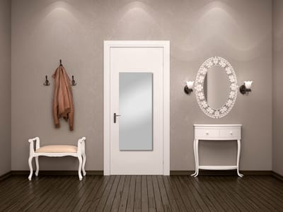 KILAMY - Deur plakspiegel groot - ca. 39x111 cm - Passpiegel - cadeautje - verjaardag - beauty - verzorging - decoratie - deurspiegel - Kerstcadeau