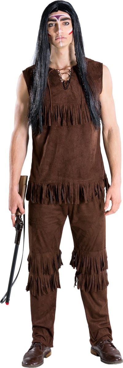 dressforfun - mannenkostuum opperhoofd sterke buffel M - verkleedkleding kostuum halloween verkleden feestkleding carnavalskleding carnaval feestkledij partykleding - 300682