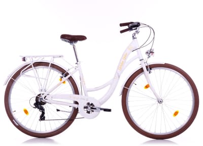 Berlin Bike Bella 2 28 Zoll 44 cm Dames 7-Gang V-Brakes wit