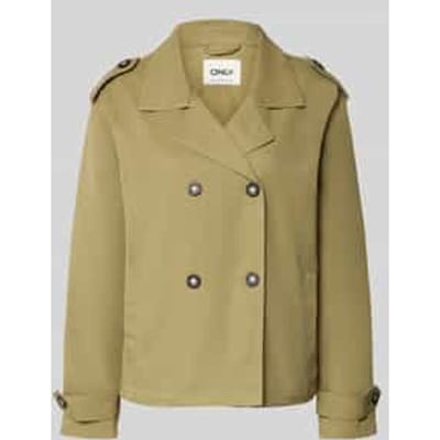 ONLY - ONLHANNAH SHORT LIFE TRENCHCOAT OTW Dames Trechcoat