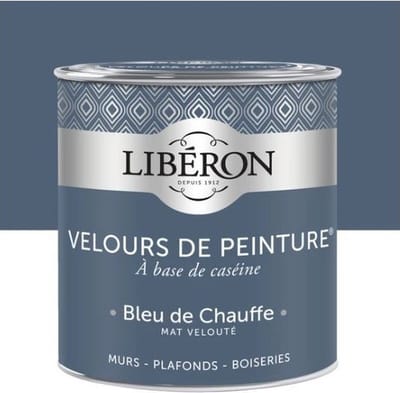 Liberon Velours De Peinture Muurverf - Mat - Bleu De Chauffe - 2,5l