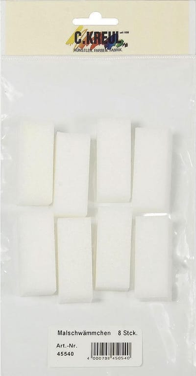 KREUL Verfspons Set - 8 stuks