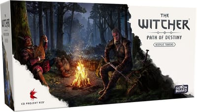 The Witcher: Paths of Destiny - Acrylic Tokens - Bordspel - Uitbreiding - Engelstalig - Go On Board
