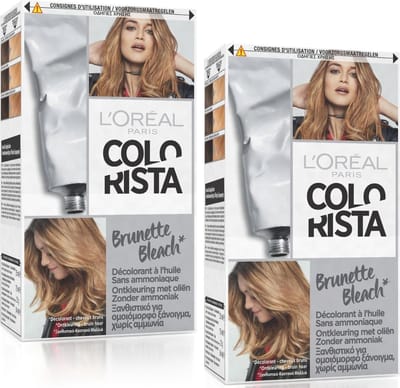L'Oréal Paris Colorista Ontkleuring Brunette Bleach 2 Stuks Voordeelverpakking