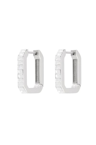 Yehwang- Zilveren oorbellen - Stainless Steel - Quya