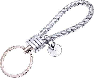 New Age Devi - Sleutelhanger Leer - Zilver