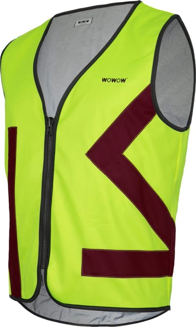 WOWOW Urban Citizen jacket - Omkeerbare fietsjas fluo of reflecterend - M