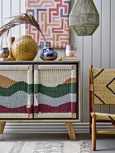 Bloomingville - Sacco Hanglamp - Groen - Papier
