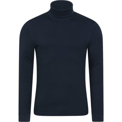 Mountain Warehouse Heren Meribel Katoenen Thermo Top (Marine)