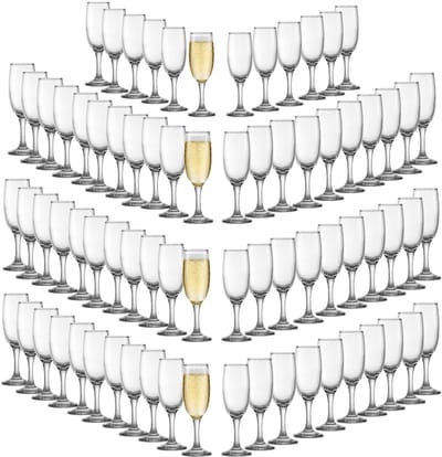 Uniglass Champagneglazen Dubai - 72x stuks - cava / prosecco glazen - 186 ml