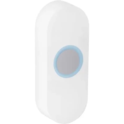 Exin Beldrukker - Licht - Batterij - Draadloos - Wit