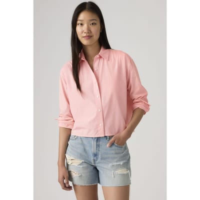 Levi's Cropped Harlie Shirt Taglia: L | Maglie a manica lunga Outlet | Donna