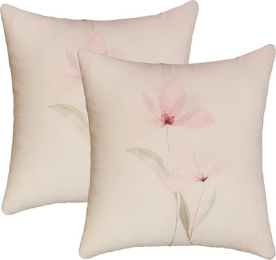 Set van 2 Kussenshoes 45x45cm | Buiten kussenhoezen | kussensloop | sierkussens | cushion cover | katoen | Cotton Canvas digital print