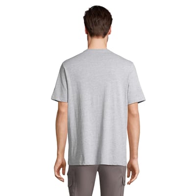 SOLS Unisex Tuner Melange Ronde Hals T-shirt voor volwassenen (Lichtgrijs Melange)