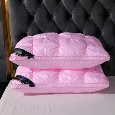 Star Hotel Hoge en Lage Kussens voor Huishoudelijk Gebruik Geen Inzakking Cervicale Wervelkolom Kussenkern Wasbaar 48*74cm