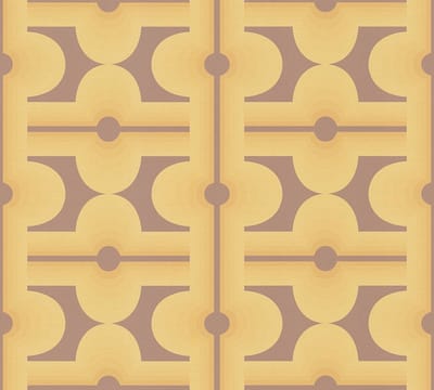 RETRO BEHANG | Grafisch - bruin groen - A.S. Création Retro Chic