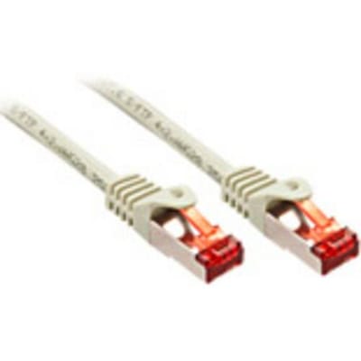 LINDY 47348 RJ45 Netwerkkabel, patchkabel CAT 6 S/FTP 10.00 m Grijs Afgeschermd 1 stuk(s)