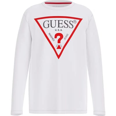Kinder-T-shirt met lange mouwen Guess Core