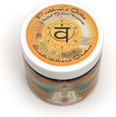 Wierookhars 'Chakra', Svadhishtana, 2e chakra, Prabhuji's Gifts, 68 gram