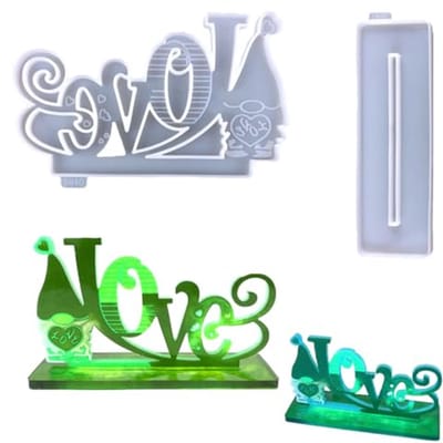 Liefs Hars Mallen voor Huisdecoratie - Epoxy Gietvormen voor Valentijnsdag en Moederdag