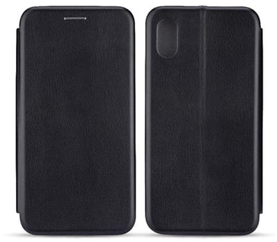 Beline Book Magnetic - Hoesje voor iPhone Xs - Magnetische Sluiting - Kaartvak - Zwart