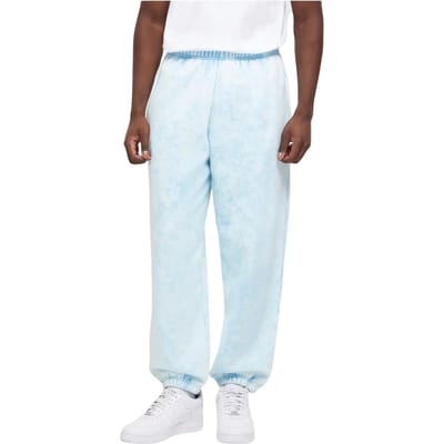 Urban Classics - Towel Washed Heren joggingbroek - XXL - Blauw