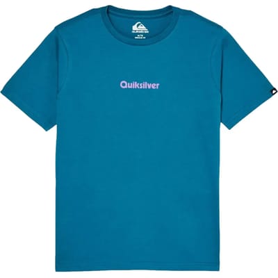 Quiksilver Rays T-shirt Met Korte Mouwen Blauw 14 Years Jongen