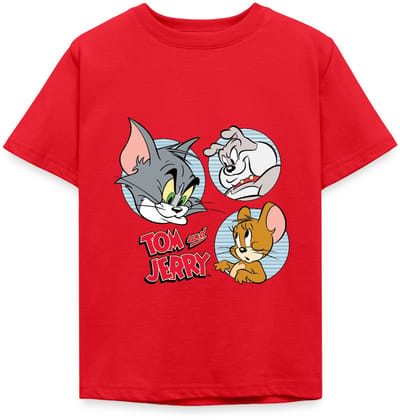Tom En Jerry Met Hond Spike T-Shirt Kinderen