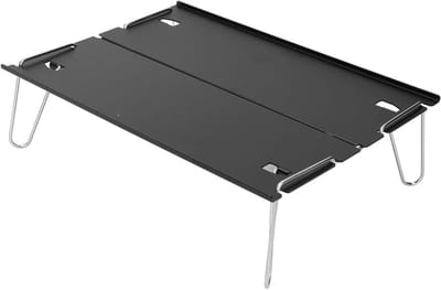 Opvouwbare Campingtafel voor Buiten, Lichtgewicht Vouwtafel met Draagtas voor Picknick en Kamperen, Aluminium Tafel voor Strand en Tuinactiviteiten