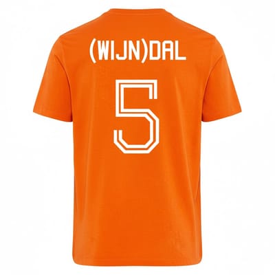 Oranje WK-EK T-shirt (Wijn)dal XS