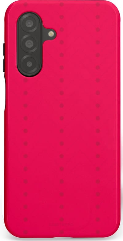 Casetastic Hoesje Geschikt voor Samsung A26 - Stijlvolle Beschermende Duo-layer Case - Ritmisch rood
