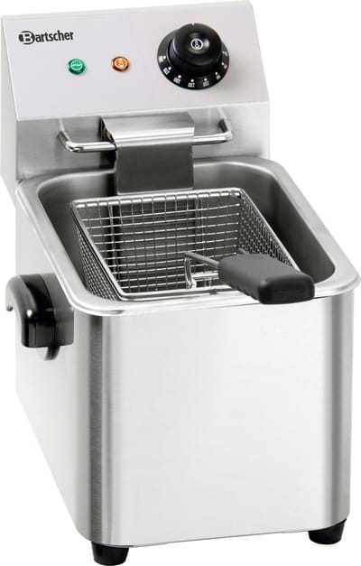 Bartscher Friteuse 4 Liter | 22(b) x 40(d) x 31.5(h) cm