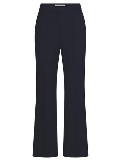 Enkellange Wide Fit broek Van Raffaello Rossi blauw